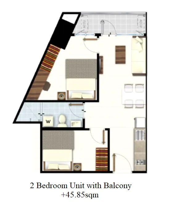 https://www.manilacondohub-smdc.com/images/properties/light-2/unit-layouts/09 - LIGHT 2 - Type 12 2BR with balcony (+45.85sqm).webp